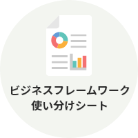ビジネスフレームワーク使い分けシート